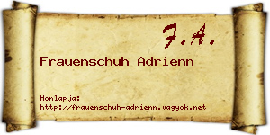 Frauenschuh Adrienn névjegykártya